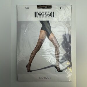 Wolford Sahara Black Captivate Tights